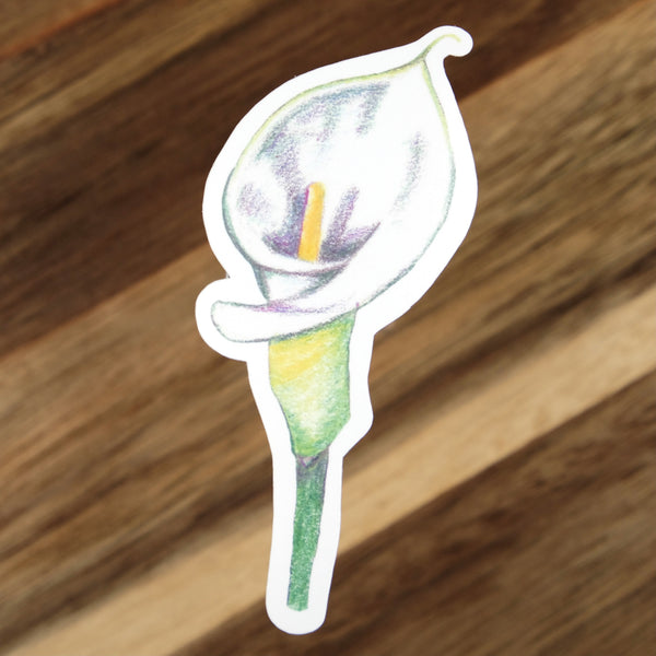 Calla Lily Sticker