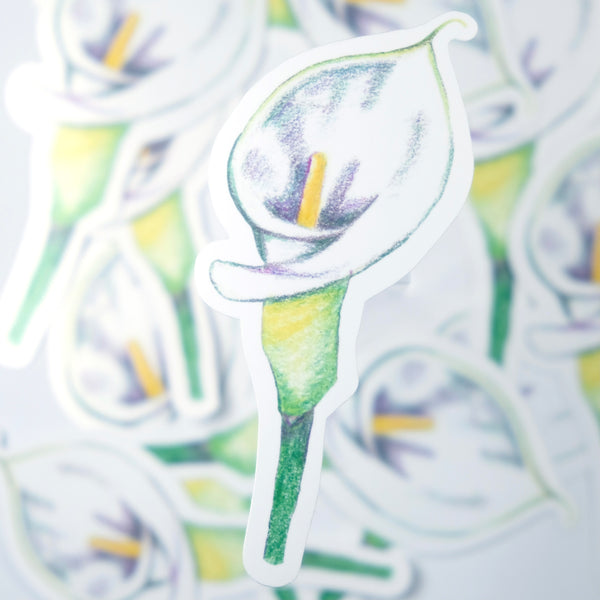 Calla Lily Sticker