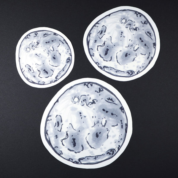 Moon Sticker