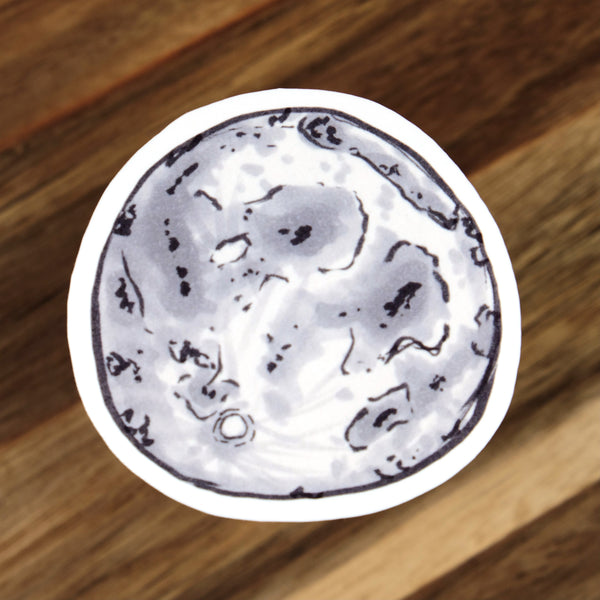 Moon Sticker