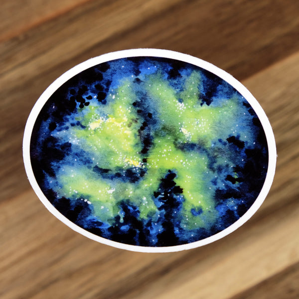 Watercolor Galaxy Sticker