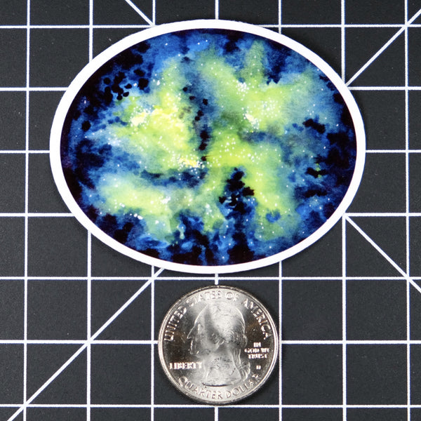 Watercolor Galaxy Sticker